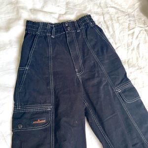 BDG Black Cargo Skater Jeans Size 26